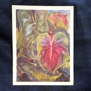 Hawaiian Airlines postcard - heart of Hawai’i